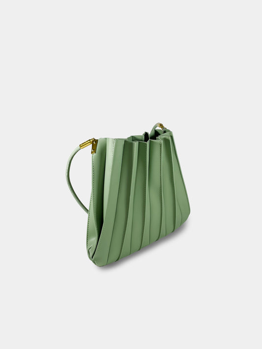 Borsa a spalla Ava - Plissè Mint