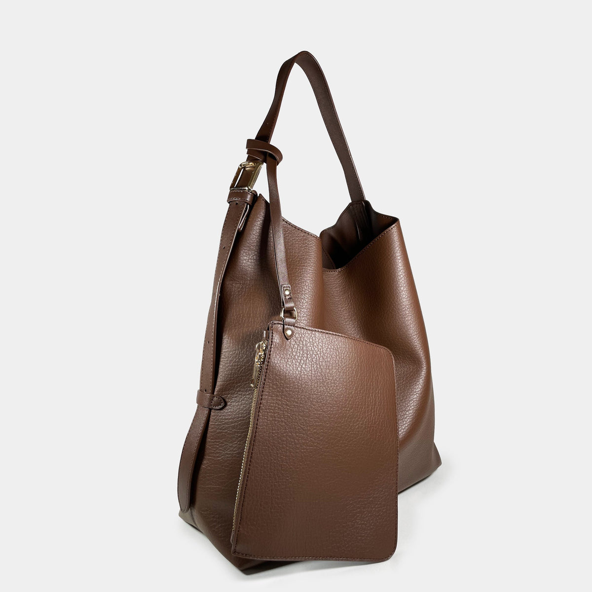 Borsa a spalla Claire - Cuoio