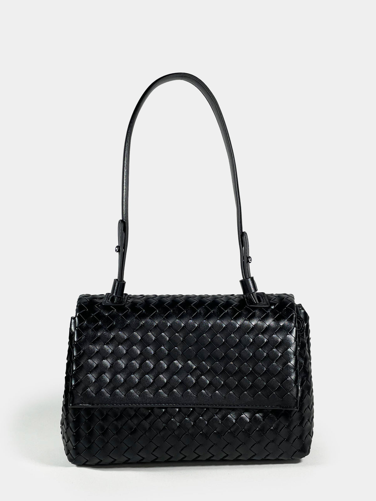 Borsa a spalla Grace - Woven Black